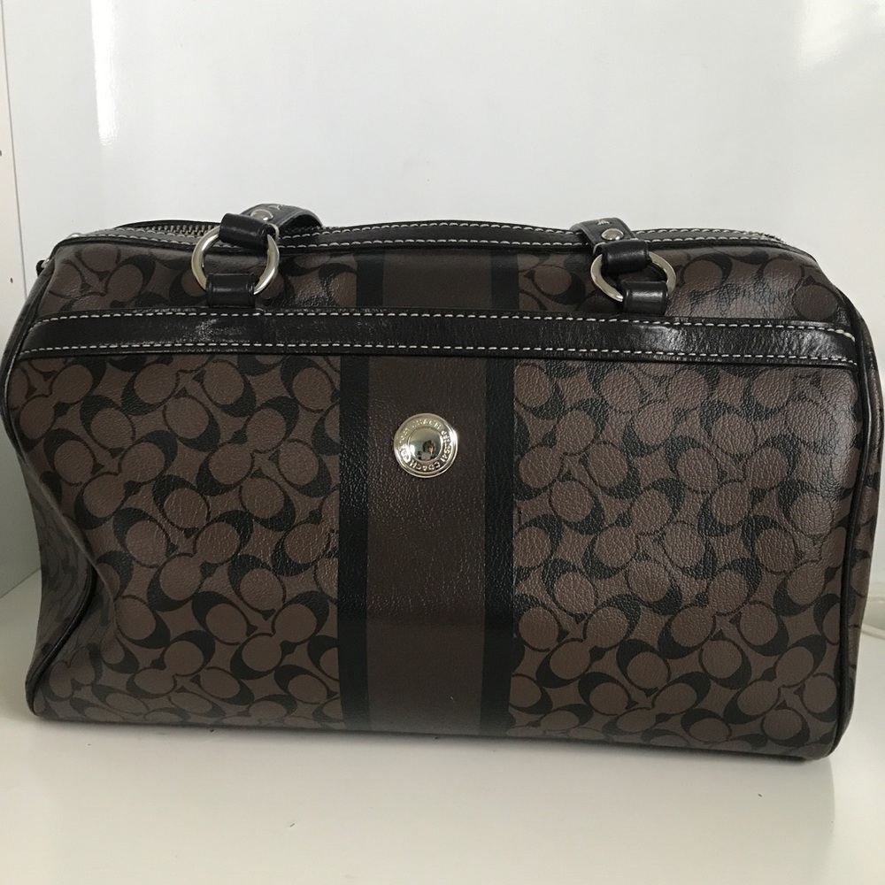 NWOT Coach Chelsea Heritage Speedy Satchel Tote